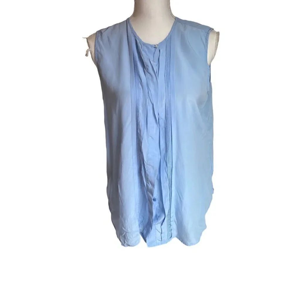 Equipment Silk Blouse Size Large